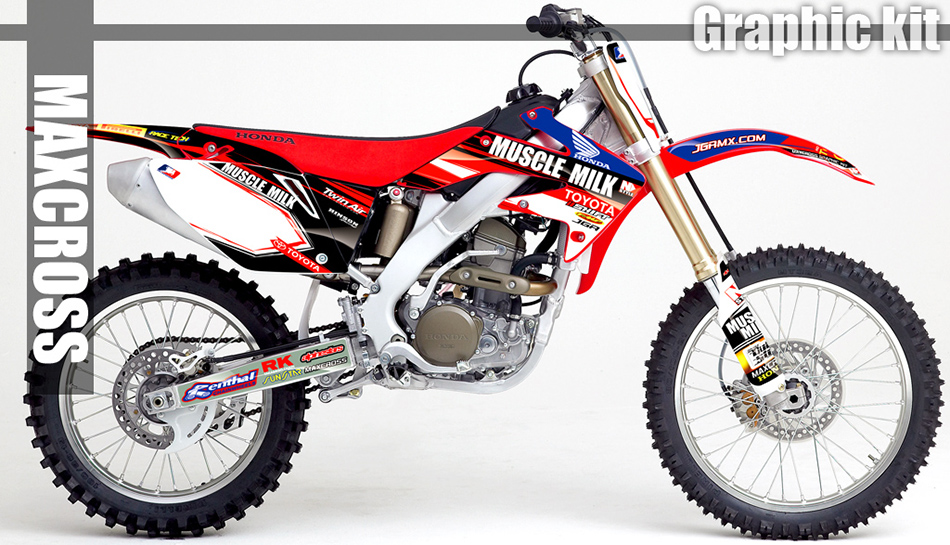 HONDA CRF-R CRF-X 2004-2019 MSP-MUSCLE STYLE